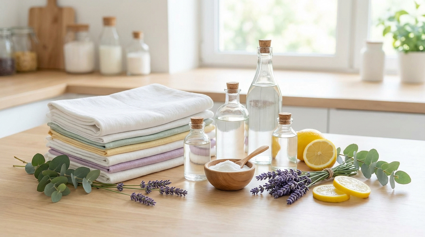 Parfum de lessive naturel | guide et top avis pro 2026 - Nogent Bien-Être